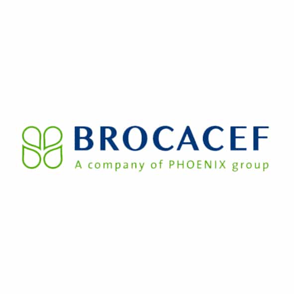 brocacef logo, vx company